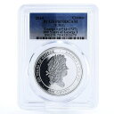 トリスタン ダ クーニャ 1 クラウン ジョージ 1 世の 300 年 PR70 PCGS 銀貨 2014Tristan da Cunha 1 crown 30...
