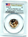 2018-W 乳がん $5 ゴールド、PCGS PR-69 DCAM ファースト ストライク、モンスターの派手なコイン!2018-W Breast Cancer $5 Gold, PCGS PR-69 DCAM First Strike, Monster Flashy Coin!