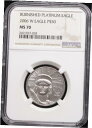 【極美品/品質保証書付】 アンティークコイン プラチナ NGC 2006-W Burnished Platinum Eagle MS70 1/2 oz $50 #2601937-028 [送料無料] #pot-wr-011201-10148