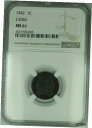 1942 1c ペニー セント US パターン コイン J-2062 NGC MS-61 300 度回転ダイス WW1942 1c Penny Cent US ...