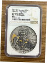 2019 ゲルマニア ベルセルク無双 2 オンス シルバー コイン NGC MS702019 Germania BERSERK Warriors 2 Oz Silver Coin NGC MS70