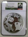 NGC PF70 2021 中国シルバー 1 キロ パンダ コインNGC PF70 2021 China Silver 1 Kilo Panda Coin