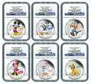 【極美品/品質保証書付】 アンティークコイン 硬貨 2014 DISNEY MICKEY & FRIENDS - COMPLETE 6-COIN SET - NGC PF70 FIRST RELEASES [送料無料] #oct-wr-011201-17712