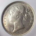 アンティークコイン コイン 金貨 銀貨  NGC Appraisal MS61 1840 British Indian Mughal Empire 1 Rupee Silver Coin