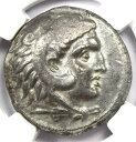 シチリア島ポエニ AR テトラドラクマ クェエストル ヘラクレス馬コイン 紀元前 300 年。 NGC チョイス XFSicily Punic AR Tetra...