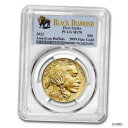 【極美品/品質保証書付】 アンティークコイン 金貨 2022 1 oz Gold Buffalo MS-70 PCGS (FS, Black Diamond) - SKU#243854 [送料無料] #got-wr-011201-2027