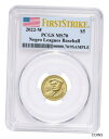 2022 W ニグロ リーグ ベースボール $5 ゴールド記念コイン PCGS MS70 FS2022 W Negro Leagues Baseball $5 Gold Commemorative Coin PCGS MS70 FS