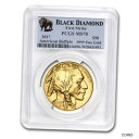 【極美品/品質保証書付】 アンティークコイン 金貨 2017 1 oz Gold Buffalo MS-70 PCGS (FS, Black Diamond) - SKU #102938 [送料無料] #got-wr-011201-2468