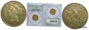 1853-C $5 金貨 PCGS XF-401853-C $5 Gold Coin PCGS XF-40