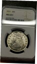 【極美品/品質保証書付】 アンティークコイン 硬貨 Rare Condition Capped Bust Half Dollar 1831 Type 1 Lettered Edge MS 64+ NGC [送料無料] #oot-wr-011201-4398