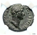 【極美品/品質保証書付】 アンティークコイン コイン 金貨 銀貨 [送料無料] HADRIAN Antique Ancient Rome ANTIQUE Vintage Roman Coin EAGLE LEGION NGC i94476