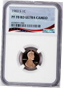 1983-S リンカーン セント グレード PF70RD ウルトラ カメオ by NGC - レジストリ品質コイン1983-S Lincoln Cent Gra...