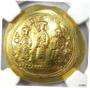 yɔi/iۏ؏tz AeB[NRC RC   [] Romanus IV AV Gold Nomisma Christ Coin 1068-1071 AD - Certified Choice XF (EF)