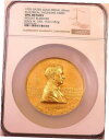 【極美品/品質保証書付】 アンティークコイン 金貨 1905 Thomas Edison AIEE Award Gold 187 g (over 6 oz.) NGC UNC Mount Removed #LS [送料無料] #got-wr-011201-8004