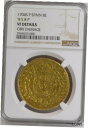 ץʡɥ꥽㤨֡ڶ/ʼݾڽա ƥ  8 Escudo Dated 1704 Spain Seville NGC VF Details Shipwreckcoin Atocha Coin Gold [̵] #gct-wr-011201-8795פβǤʤ5,778,500ߤˤʤޤ