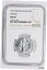 【極美品/品質保証書付】 アンティークコイン コイン 金貨 銀貨 [送料無料] 1979 New Caledonia Silver 2 Francs NGC MS 69, PIEFORT Witter Coin