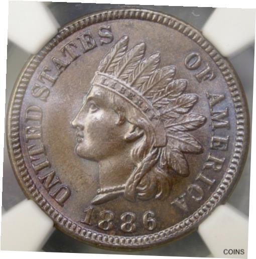 ڶ/ʼݾڽա ƥ Ų 1886/6 INDIAN HEAD CENT/PENNY TOP POP SNOW #1/VP-001 NGC MS 65 WORLDS BEST COIN [̵] #oct-wr-011201-9445