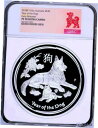 2018 オーストラリア旧犬年 1 キロ プルーフ シルバー $30 コイン NGC PF 702018 Australia Lunar Year of the DOG 1 Kilo PROOF Silver $30 Coin NGC PF 70|詳細画像