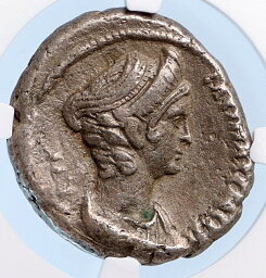 【極美品/品質保証書付】 アンティークコイン 硬貨 HADRIAN & SABINA Authentic Ancient 128AD EGYPT Roman Tetradrachm Coin NGC i68144 [送料無料] #oct-wr-011201-12288