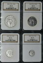 2004 プラチナ イーグル 4 コイン セット P$100、P$50、P$25、P$10 NGC MS702004 Platinum Eagle 4 Coin...