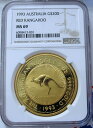 【極美品/品質保証書付】 アンティークコイン 金貨 1993 AUSTRALIA $200 2 OZ GOLD NUGGET 