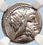 ڶ/ʼݾڽա ƥ    [̵] Roman Republic 78BC Rome JUPITER TEMPLE Public Festival Silver Coin NGC i60205