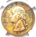1951-S ワシントン クォーター 25C レインボー コイン - 認定 NGC MS68 - 3,250 ドル相当!1951-S Washington Quarter 25C Rainbow Coin - Certified NGC MS68 - $3,250 Value!(3)