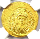 ビザンチン モーリス ティベリウス AV ソリダス ゴールド エンジェル コイン 582-602 AD - NGC MS (UNC)Byzantine Maur...