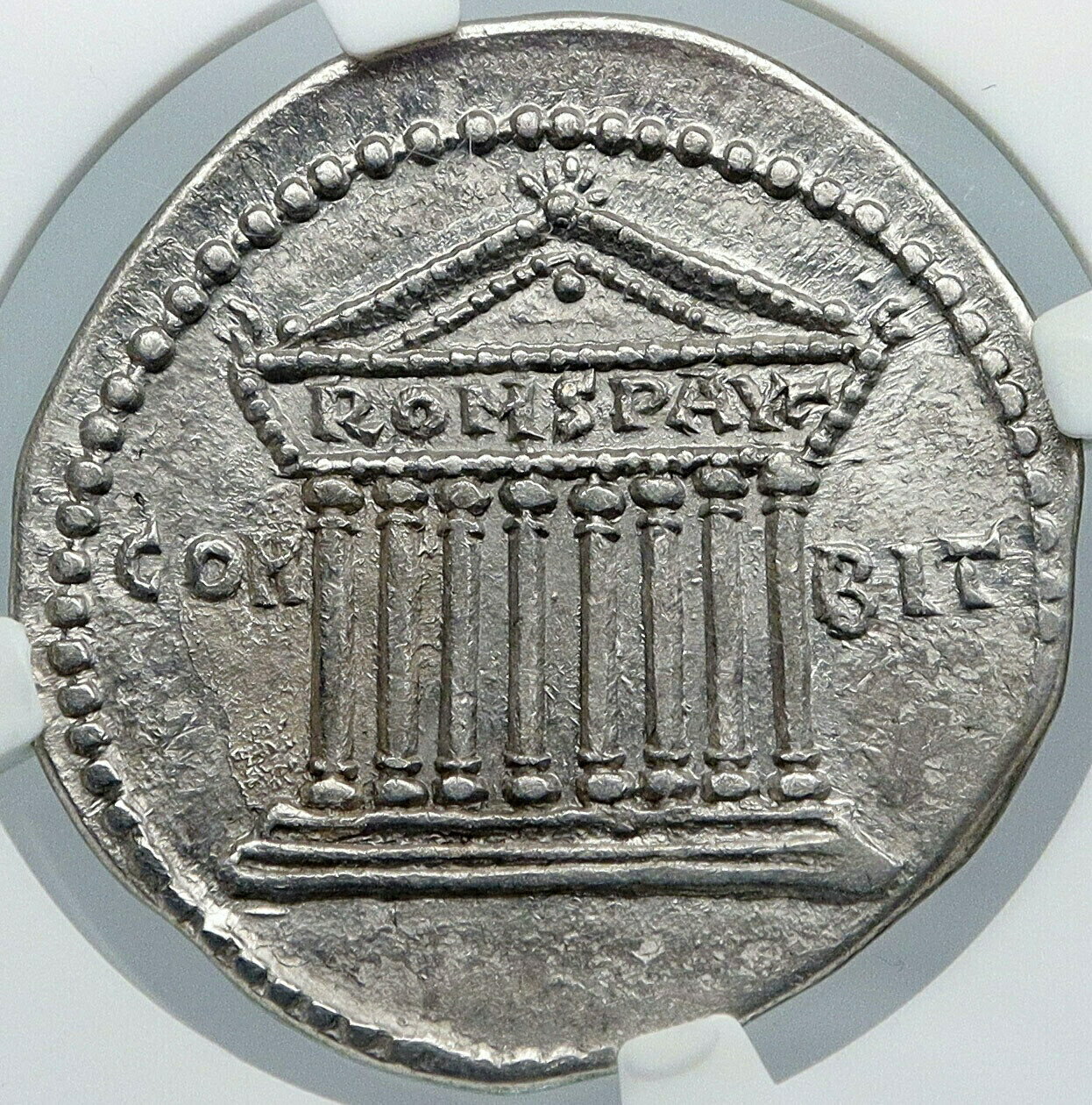 【極美品/品質保証書付】 アンティークコイン 銀貨 HADRIAN Ancient Nicomedia Tetradrachm Cistophorus Silver Roman Coin NGC i88626 [送料無料] #sct-wr-011201-15070