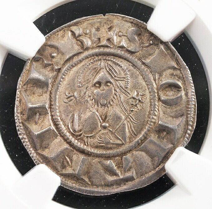 【極美品/品質保証書付】 アンティークコイン コイン 金貨 銀貨 [送料無料] 1260, Florence (Republic). Silver Fiorino (12 Denari) Coin. Top Pop! NGC MS-62!