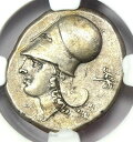ギリシャ コリント AR スターター ペガサス & アテナ シルバー コイン 紀元前 300 - NGC Choice VFGreek Corinth AR S...
