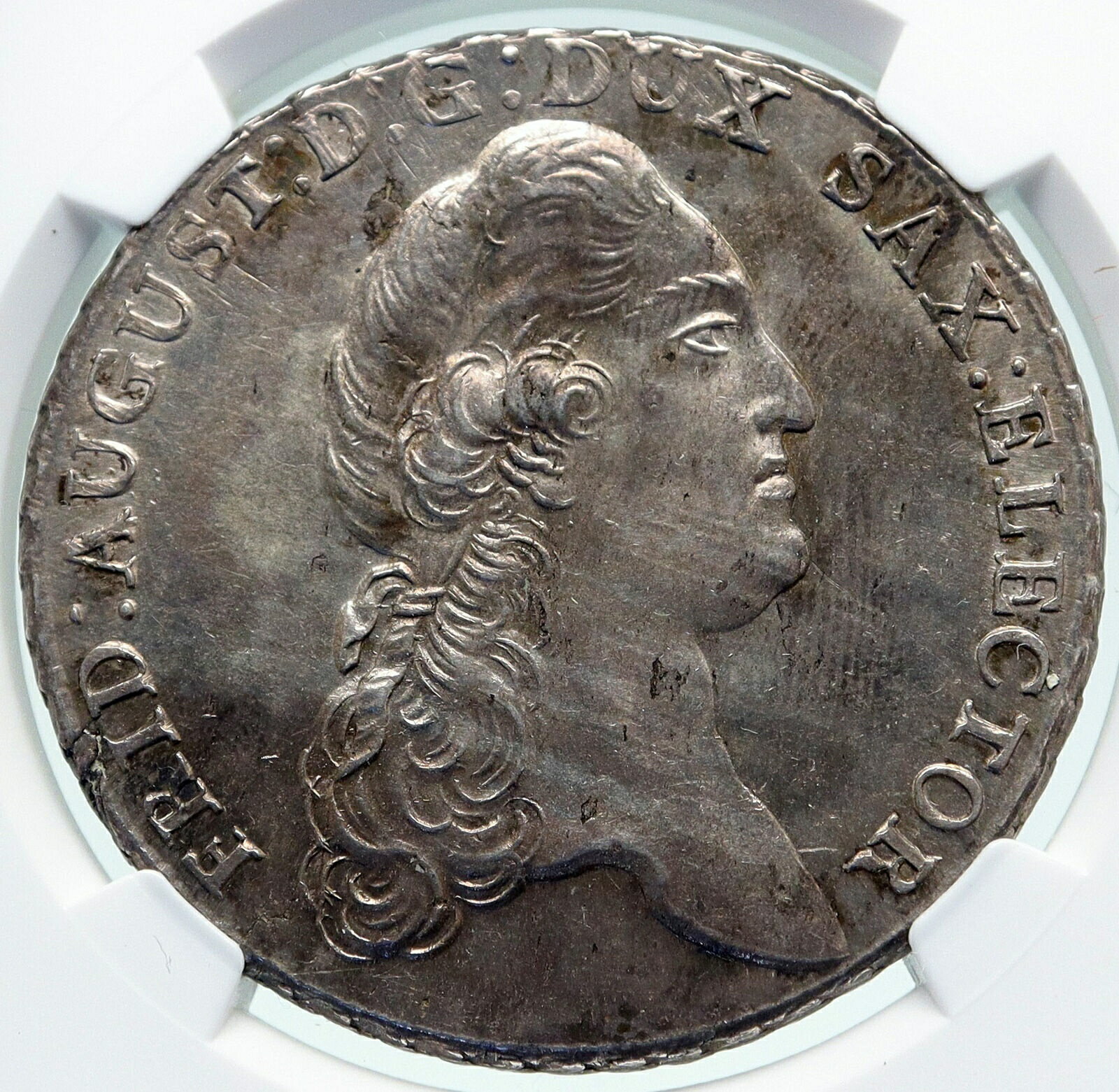  アンティークコイン 銀貨 1789 GERMANY German SAXONY Elector Fred Augustus SILVER Thaler Coin NGC i86551  #sct-wr-011201-16366