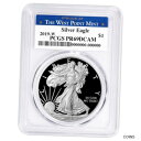 【極美品/品質保証書付】 アンティークコイン 銀貨 2019-W Proof $1 American Silver Eagle PCGS PR69DCAM West Point Label [送料無料] #sot-wr-011259-1290