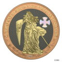 2019 ゲルマニア マザー オブ パール クロス 1オンス シルバー BU コイン2019 Germania Mother of Pearl Cross 1oz Silver BU Coin