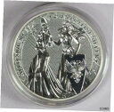 2019 ゲルマニア ミント シルバー 2 オンス The Allegories ブリタニア & ゲルマニア 10 マーク COA2019 Germania Mint Silver 2 oz The Allegories Britannia & Germania 10 Mark COA