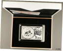 2019 旧暦の豚年 2 オンス シルバー バー + 1 オンス シルバー $1 コイン ボックス & COA 付き2019 Lunar Year of Pig 2 Oz Silver Bar + 1 Oz Silver $1 Coin with Box & COA(3)