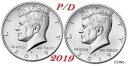 yɔi/iۏ؏tz AeB[NRC d 2019 Kennedy Half Dollars 2 coins set P + D Clad President 50? coin US Mint [] #ocf-wr-011259-3127