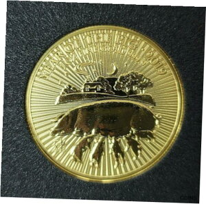 イギリス 2019 旧暦の豚年と子豚!! 1オンスゴールド 999.9 ピュアゴールドGreat Britain 2019 LUNAR YEAR OF THE PIG W / PIGLETS!! 1ozt Gold 999.9 Pure Gold