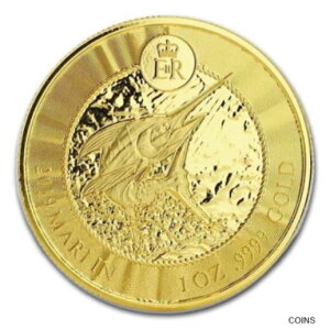 2019 ケイマン諸島 1 オンス ゴールド カジキ BU - SKU#1951002019 Cayman Islands 1 oz Gold Marlin BU - SKU#195100