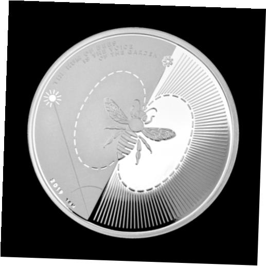 ڶ/ʼݾڽա ƥ  Silver Bee Proof Silver Coin Bee 2019 Pf 1 OZ 9999 Bullion Le Grand Mint Coin [̵] #scf-wr-011259-627