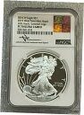 2016 W (2019) プルーフ シルバー アメリカン イーグル ウエスト ポイント ホード NGC PF 70UC メルカンティ2016 W (2019) Proof Silver American Eagle West Point Hoard NGC PF 70UC Mercanti(3)