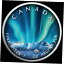 ڶ/ʼݾڽա ƥ  Polar Lights Jasper National Park 2020 1 OZ Silver Canada colour Aurora Borealis [̵] #sof-wr-011260-2209