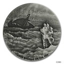  アンティークコイン コイン 金貨 銀貨  2020 2 oz Silver Coin - Biblical Series (Jesus Walks on the Sea) - SKU#205885