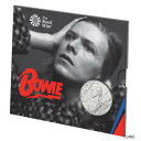 【極美品/品質保証書付】 アンティークコイン コイン 金貨 銀貨 送料無料 David Bowie 2020 UK 5 Brilliant Uncirculated Coin Edition 1 Music Legends