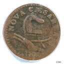 yɔi/iۏ؏tz AeB[NRC RC   [] 1787 43-d ANACS VG 10 New Jersey Colonial Copper Coin