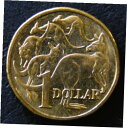 オーストラリア 1984年 $1 1ドル 発行初年度コインAustralia 1984 $1 one dollar FIRST YEAR OF ISSUE coin(3)