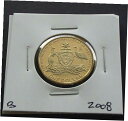 2008-B オーストラリア未流通紋章 Privy Mark B 1 ドル コイン 1 枚2008-B Australia Uncirculated Coat ...