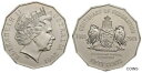 2001 連邦 50c コイン (ACT) キャンベラの国章 未流通新品状態2001 Federation 50c Coin ( ACT ) Coat of A...
