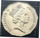 1988 年誕生年コインセット オーストラリア 5、10、50 トールシップ $1、$2 = 合計 5 コイン1988 BIRTH YEAR COIN SET AUSTRALIA 5, 10, 50 TALL SHIPS $1, $2 = 5 COINS TOTAL(3)
