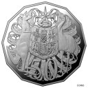 2022 50c プルーフ COA 紋章 カプセル内のプルーフ セット UNC からの 50 セント コイン2022 50c Proof COA Coat of...